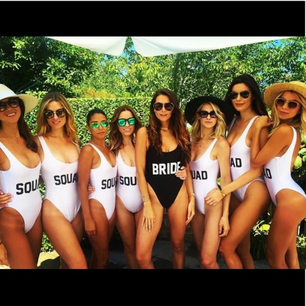 Private Party One Piece White Suit