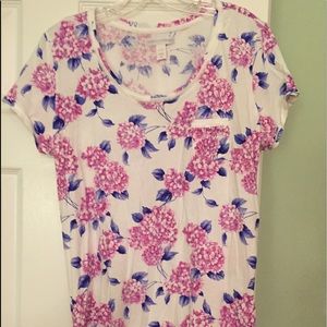 Carole Hochman 100% cotton Capri pajama set med