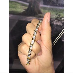 Silver & Gold Bracelet