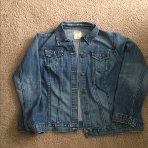 Plus size jean jacket