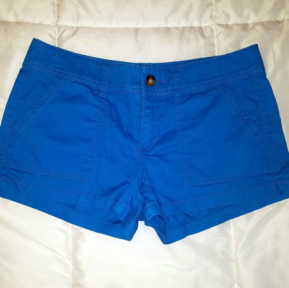 EUC Blue Short Shorts