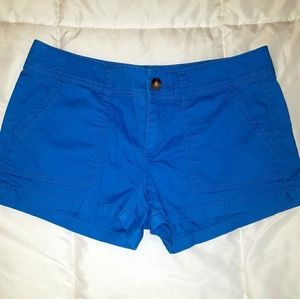 EUC Blue Short Shorts