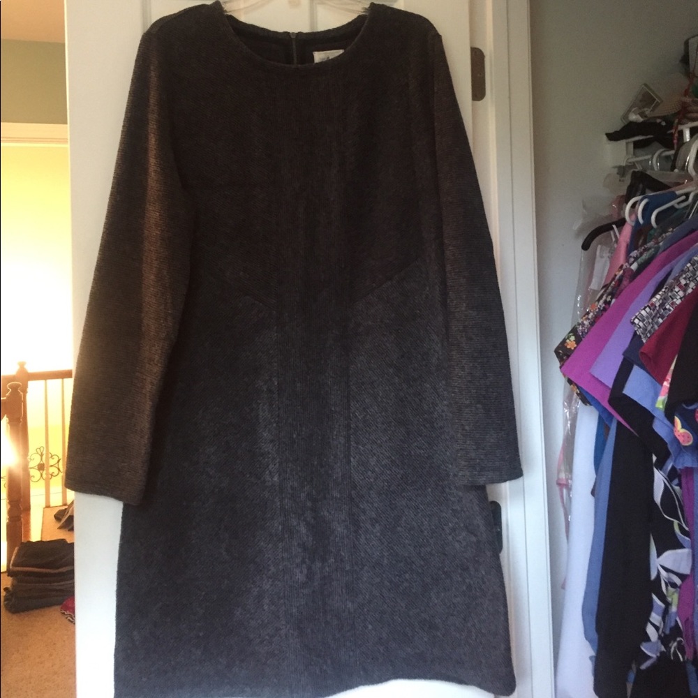Thin fleece dress