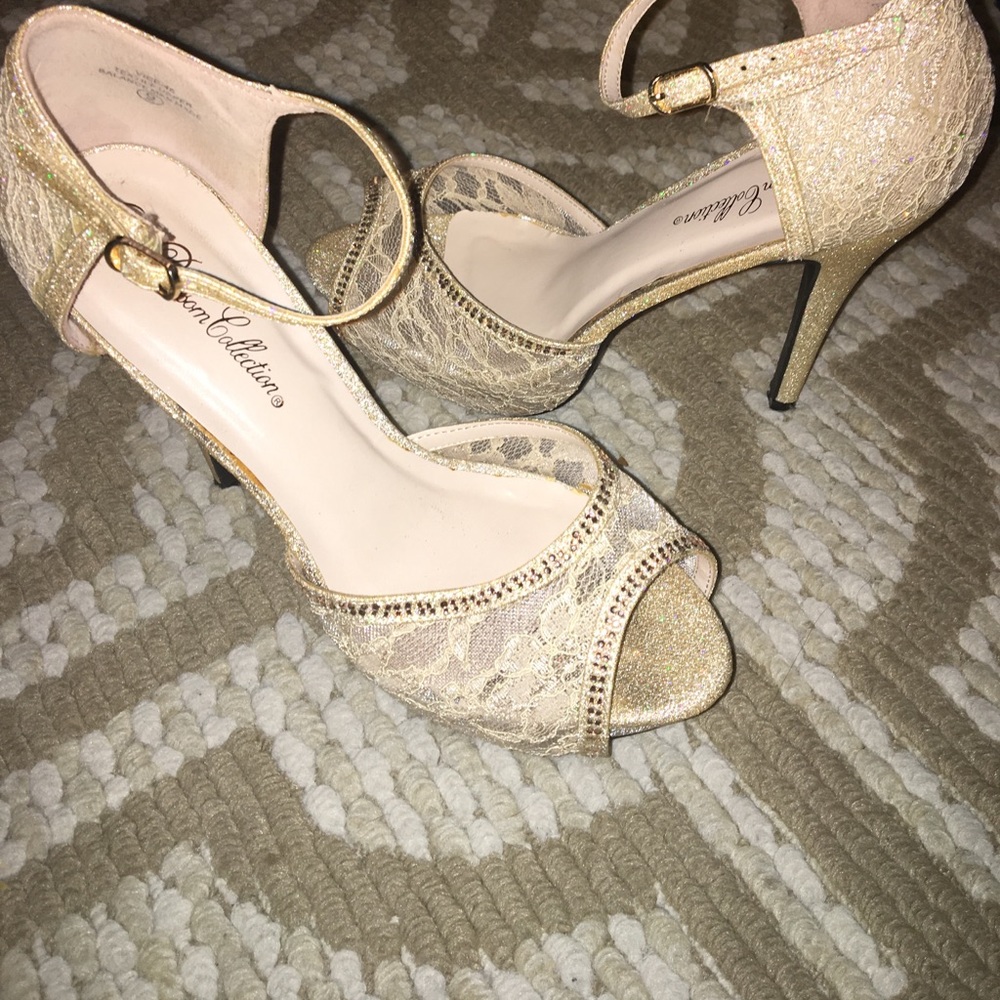 Sparkly Stilettos- 6 inch heels WORN ONCE👠✨