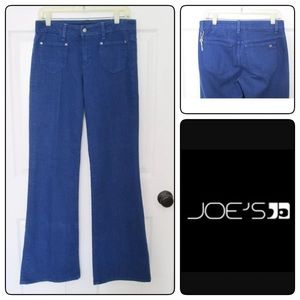 NEW JOES JEANS Electric Indigo Wide Flare Jeans 29