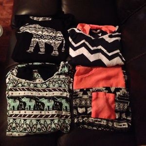 4 rue 21 shirts all size medium