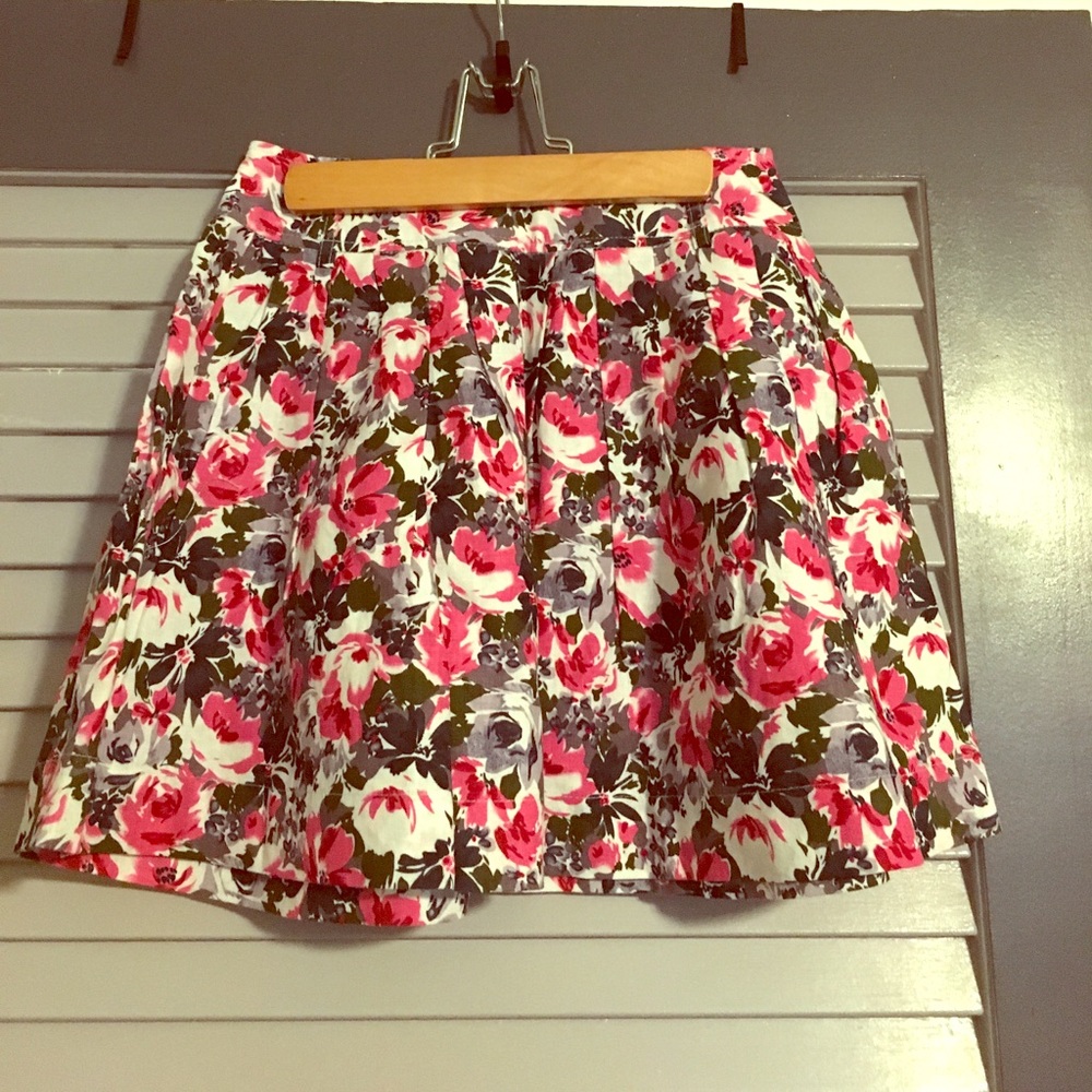 Floral Printed Skirt