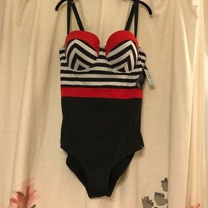 NWT Torrid Retro one-piece swimsuit