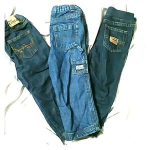 3 Wrangler 2T jeans - Boys Denim lot / Bundle