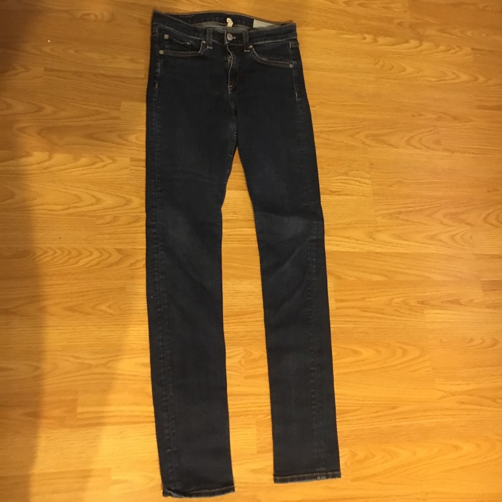 High Rise Skinny rag+bone Jeans
