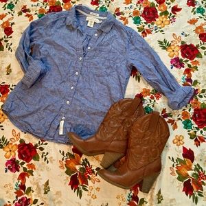 Women's Mossimo Kala heeled western boot w/studs