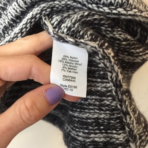 Madewell Grey Knit Wool Alpaca Boat Neck Sweater - Picture 6 of 8