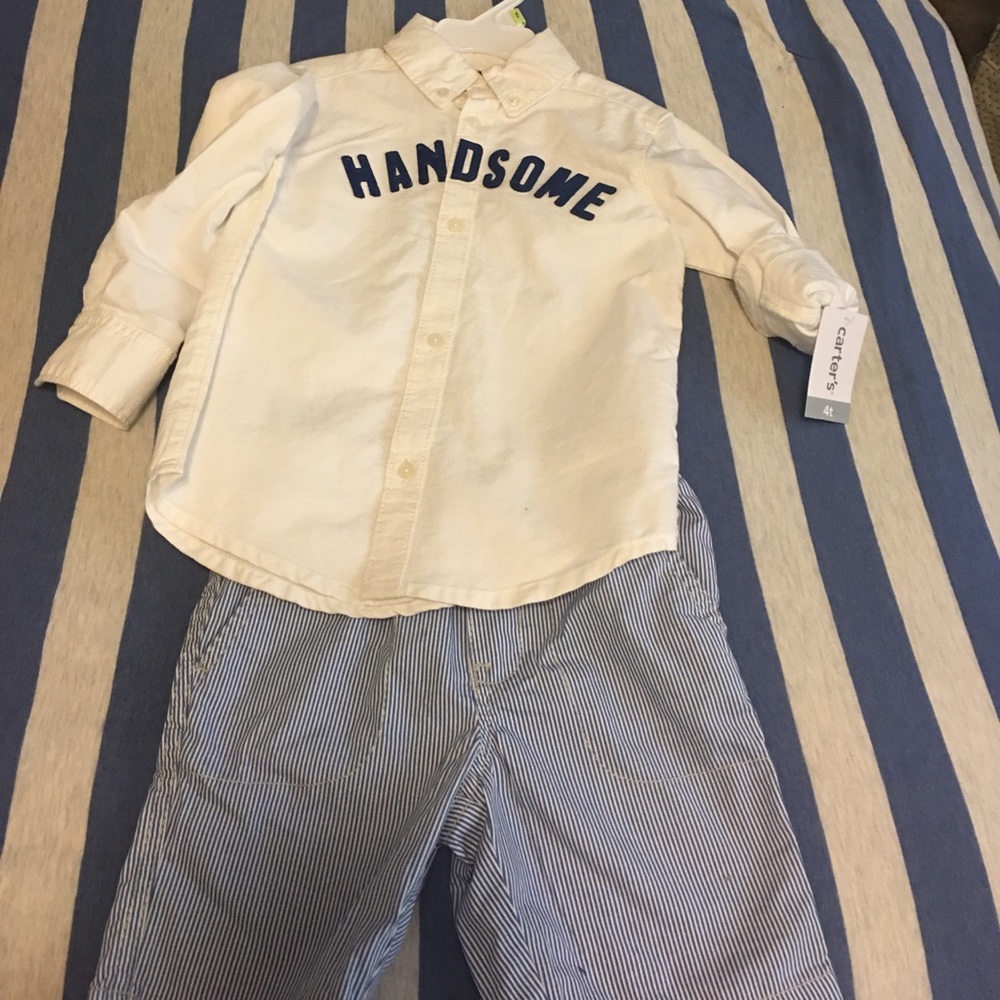 Carter's 4t outfit brand new with tags