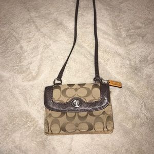 Coach Cross-body Bag & Wallet in one!