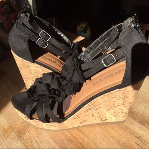 Madden Girl 4" Wedge Sandal Heels