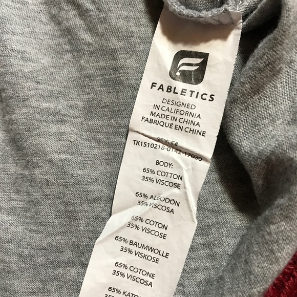 Fabletics ❤️Kate razorback tank, size small - Picture 5 of 5