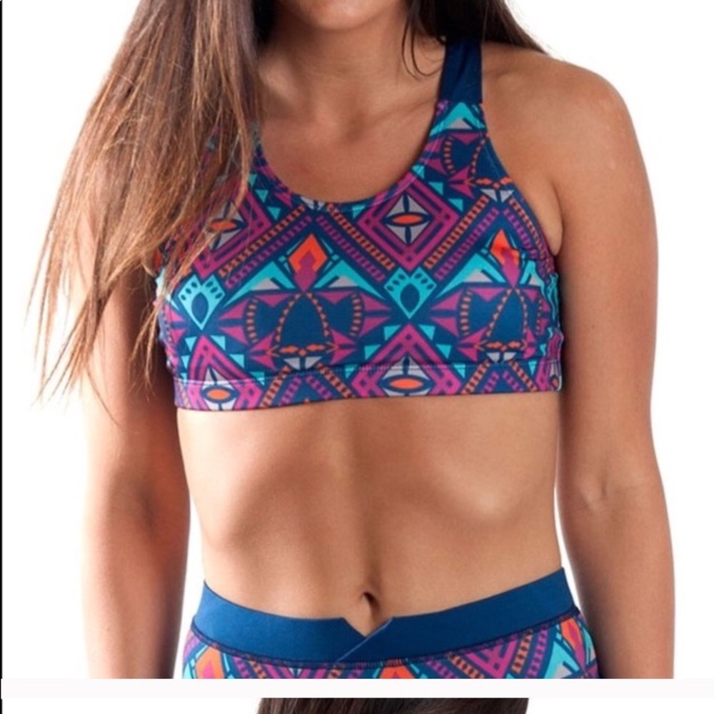 Prism Print Sports Bra