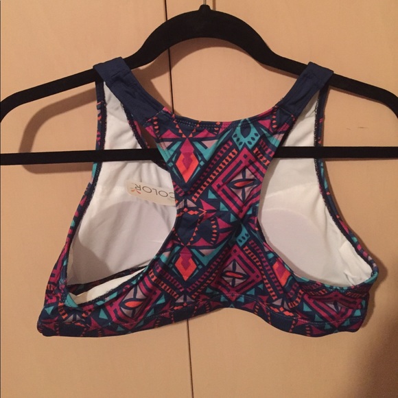 Prism Print Sports Bra - Picture 4 of 5