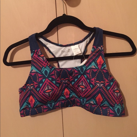 Prism Print Sports Bra - Picture 3 of 5
