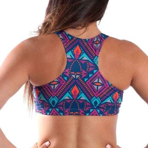 Prism Print Sports Bra - Picture 2 of 5