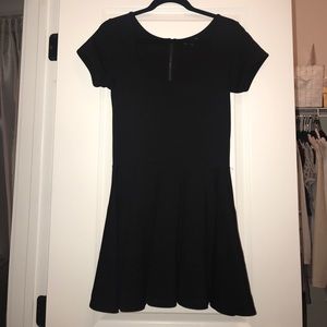 Black cocktail dress