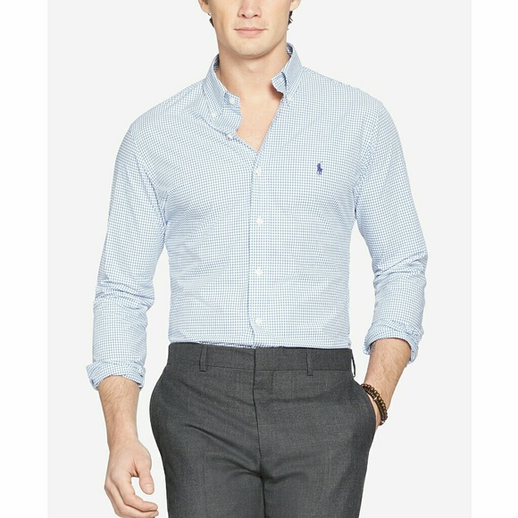 Ralph Lauren Other - New! Ralph Lauren Checked Dress Shirt 100% Cotton