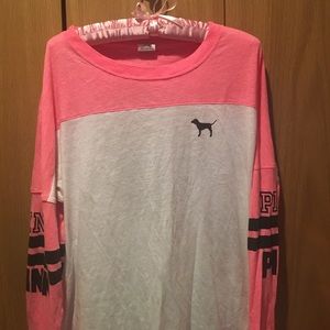 Victoria's Secret PINK long sleeve lounge shirt