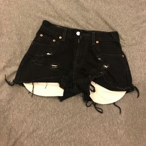 Levi's hi waist short