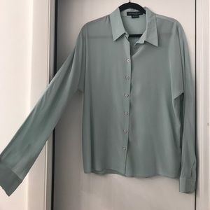 Marciano button front blouse