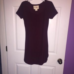 Burgundy dress size small