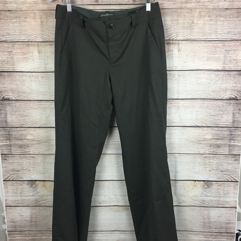Womens Eddie Bauer Mercer Fit Casual Pants Sz 8