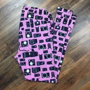 Lularoe TC camera leggings