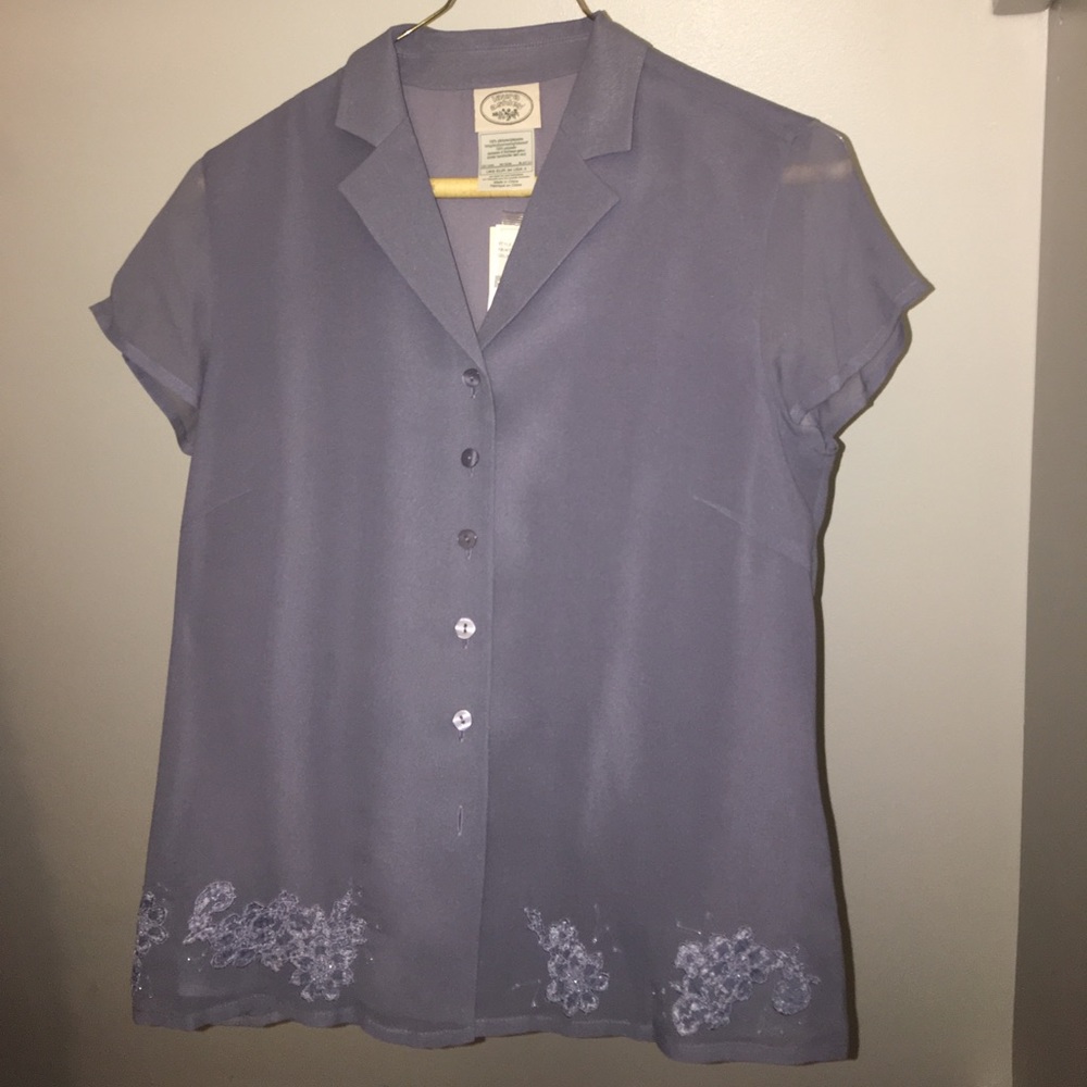 Laura Ashley silk blouse