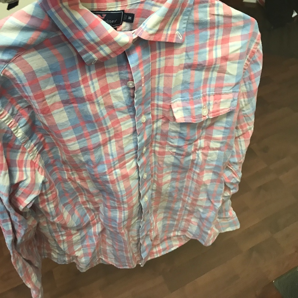 Vineyard vine slim fit medium shirt