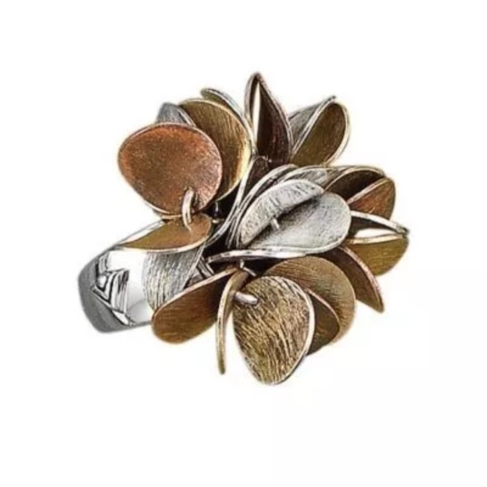 Silpada Tri Colored Cha Cha Ring