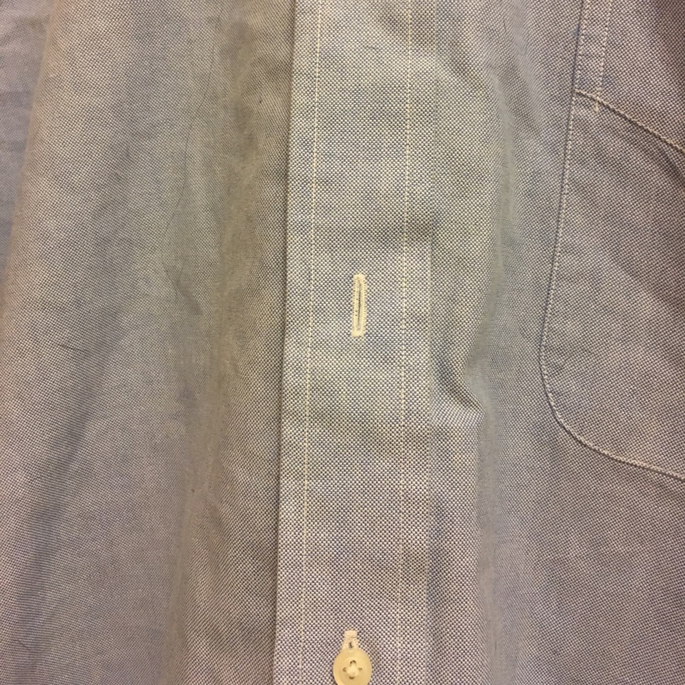 Blue Button Up Long Sleeve - Picture 2 of 5
