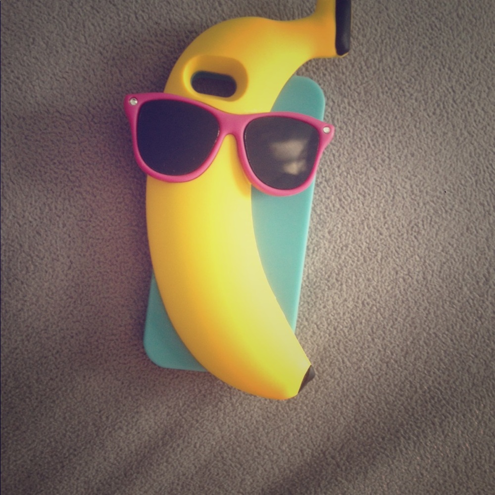 Banana sunglasses case.