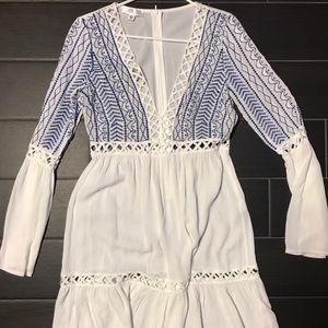 Embroidered dress