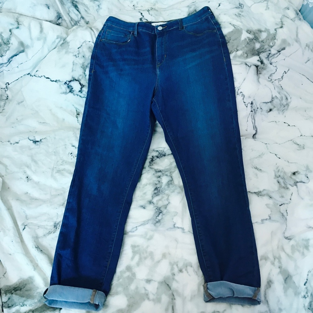 PACSUN SUPER HIGH RISE JEANS