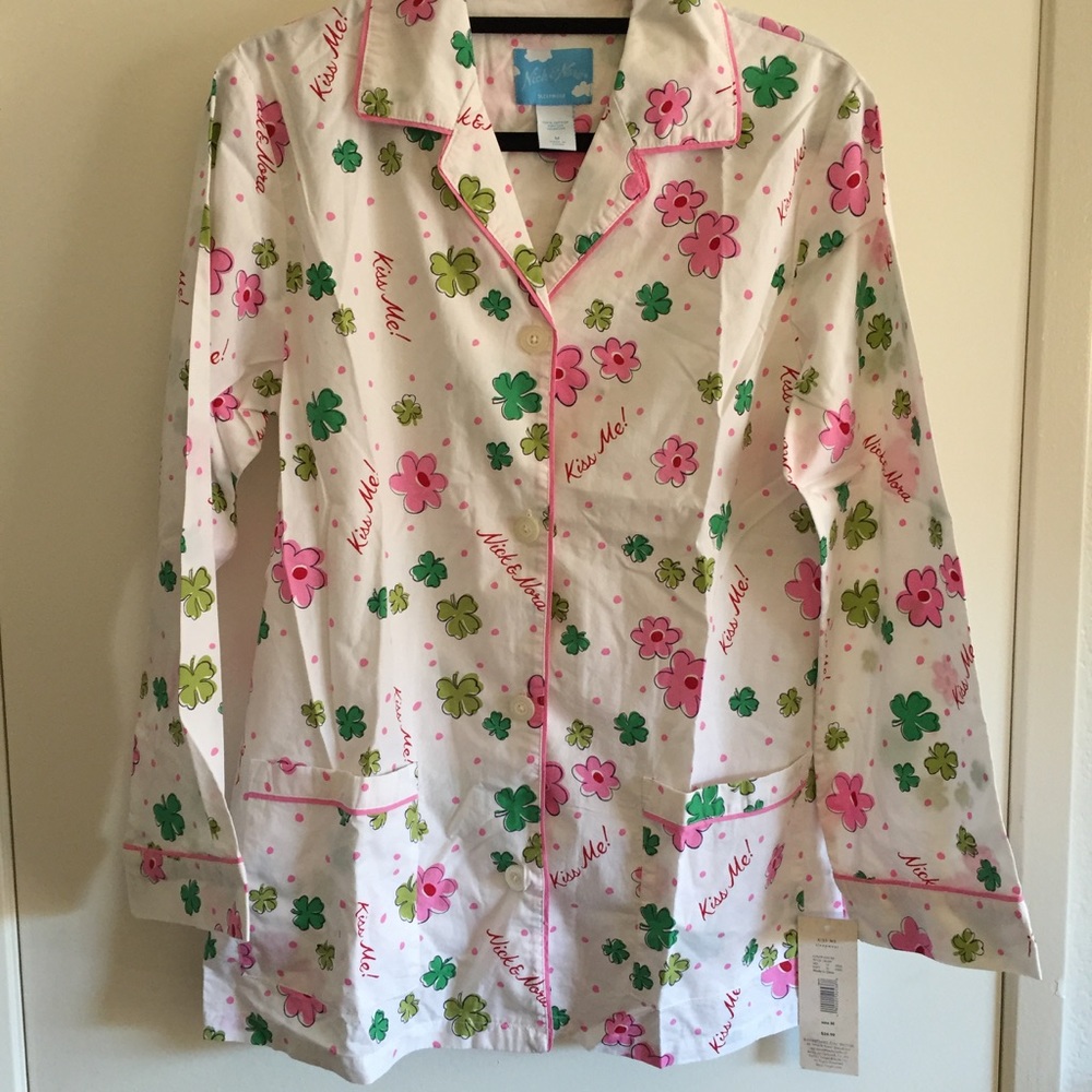 Sleepwear Set (long sleeve top/pant)