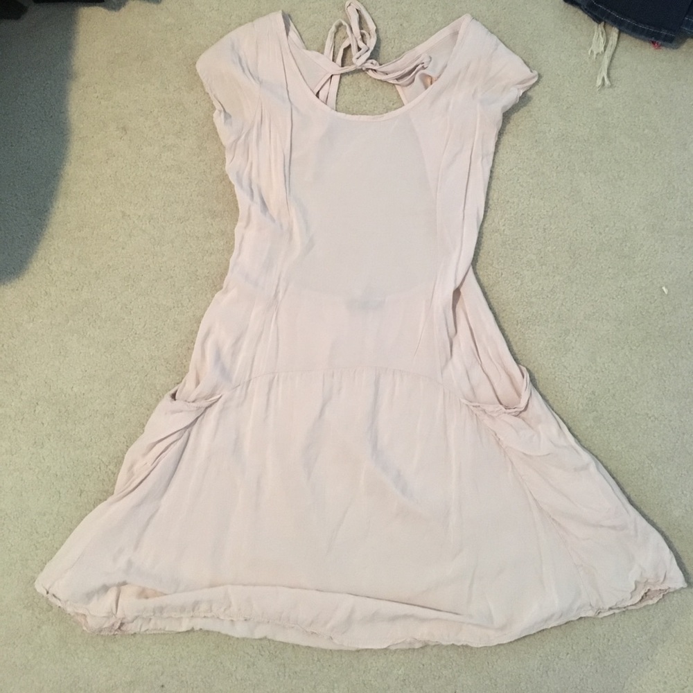 Open back flowy dress