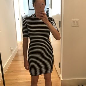 T By Alexander Wang Knitted T Shirt Dress