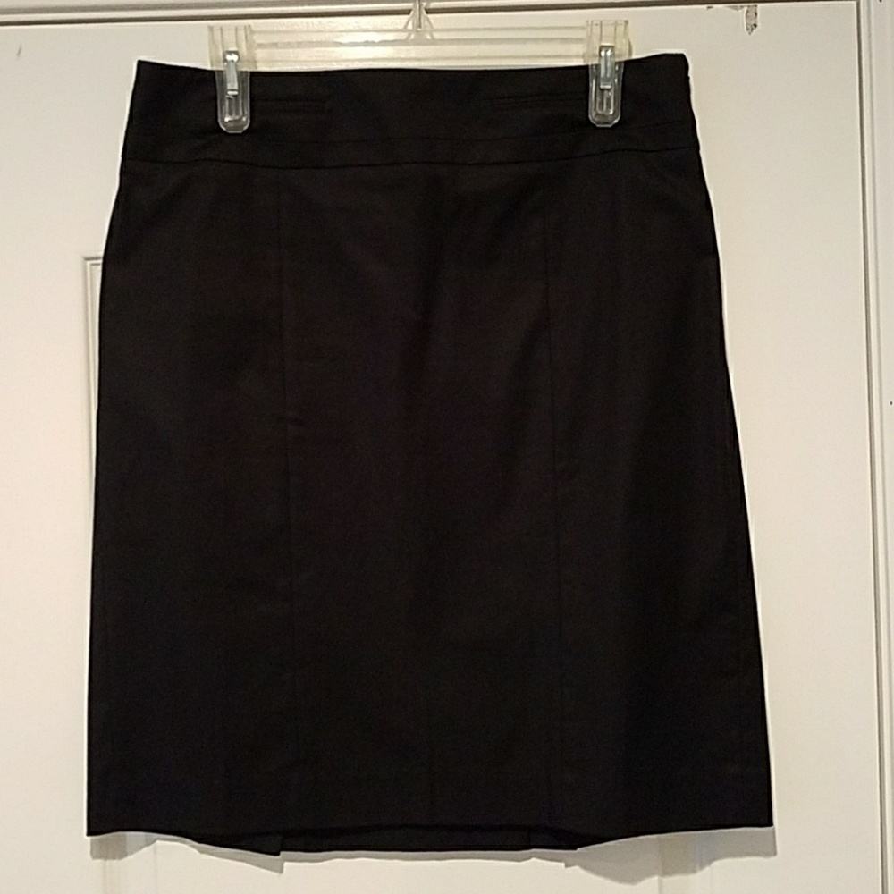 Black pencil skirt