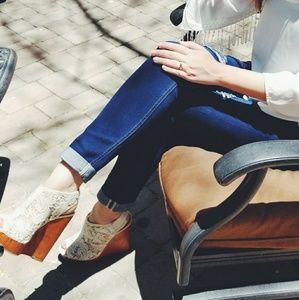 💥Lace wedges, LUCKY BRAND💥