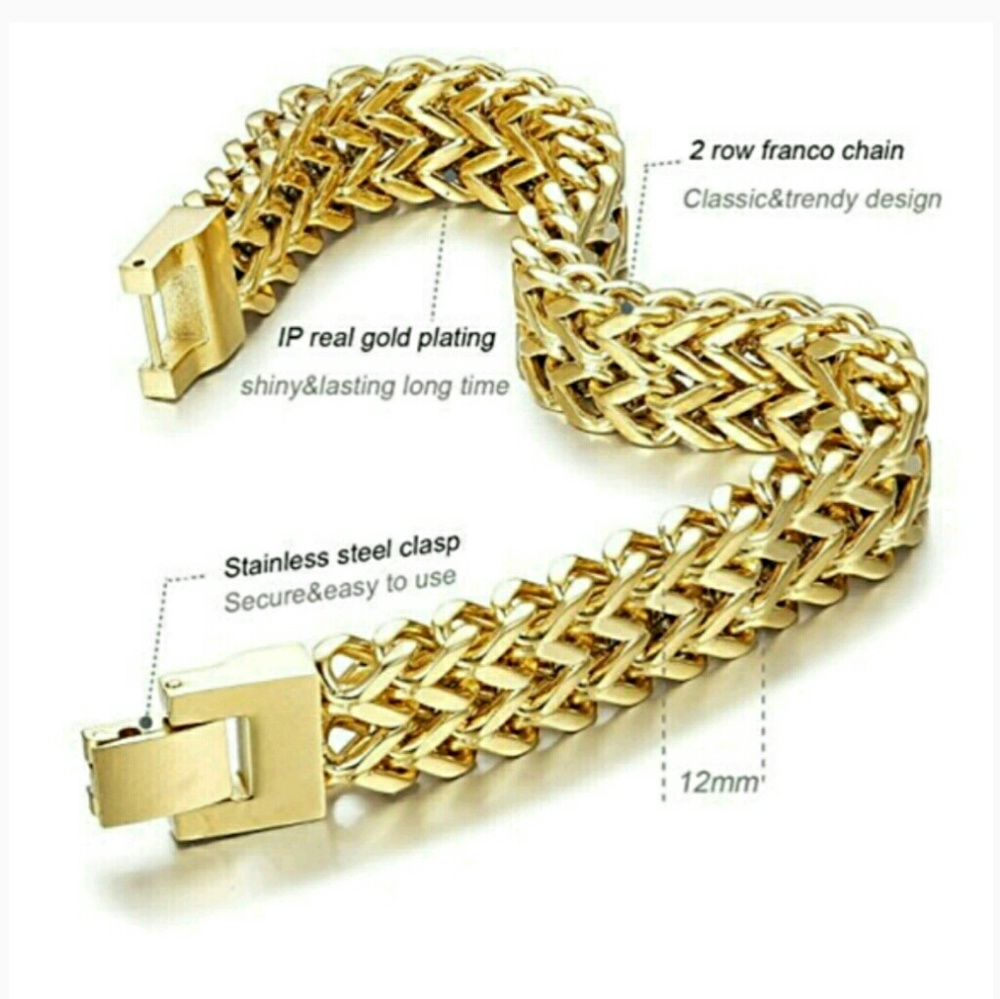 SOLD NEW Stainless Steel Bracelets. - Picture 4 of 8