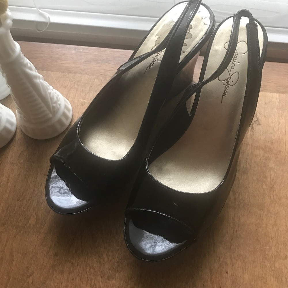 Jessica Simpson platform wedges⚡️
