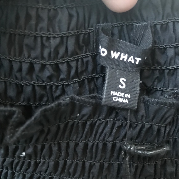 BLACK BLOUSE - Picture 2 of 2