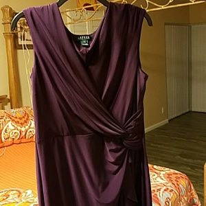 Eggplant Ralph Lauren dress