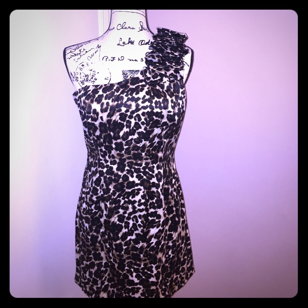 Leopard Print Dress