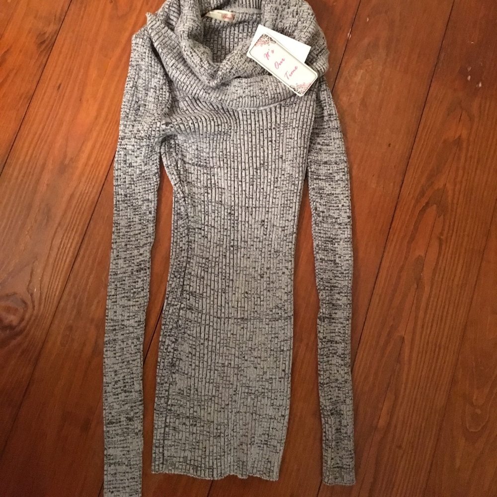 Cowl neck sweater